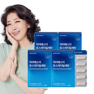 에스더포뮬러 여에스더 닥터에스더 포스파티딜세린, 60정, 4개