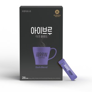 맥널티 아이브루 다크 200개입, 1g, 1개