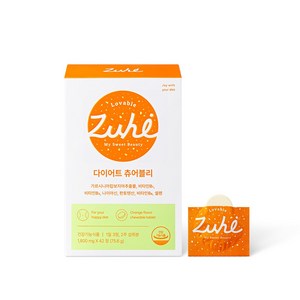 다이어트 츄어블리 가르시니아 츄어블 캔디 체지방, 1박스