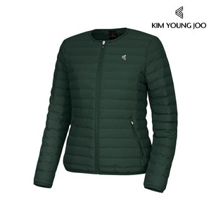 김영주 여성 로이카 라운드 경량 패딩 자켓 / 여자 등산 골프 웰론 패딩 자켓