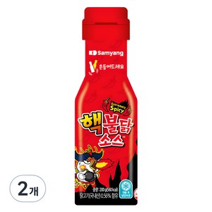 삼양 핵불닭소스, 200g, 2개