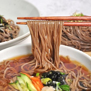 [푸르젠] 메밀소바(모밀소바) 6인분세트 / 12인분세트, 메밀소바 6인분세트(면1kg+메밀장국6봉), 1kg, 1개