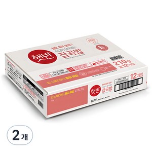 햇반 잡곡밥, 210g, 24개