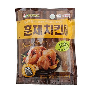 체리부로 훈제치킨 650g, 1개