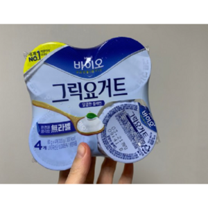 매일바이오 그릭요거트 달콤한 플레인 80g, 12개