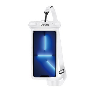 베오라 베젤리스 핸드폰 방수팩 IPX8, 화이트, 1개