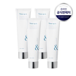 톤업엔 겨드랑이 착색 미백크림, 4개, 100ml