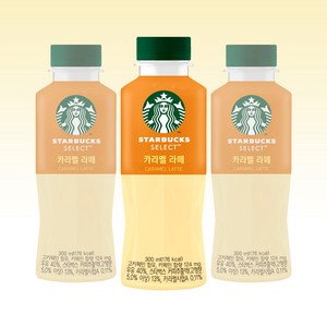 스타벅스 셀렉트 카라멜 라떼, 12개, 300ml