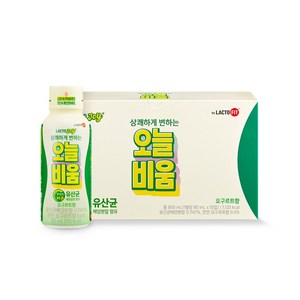 락토조이 오늘비움 유산균음료, 80ml, 10개