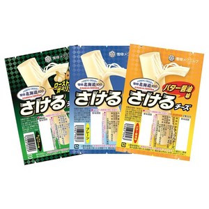 유키지루시 사케루 스트링 치즈 (플레인/로스트갈릭/버터간장), 1개, 50g