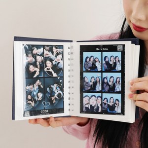 유늘 접착식 네컷 앨범, 그린