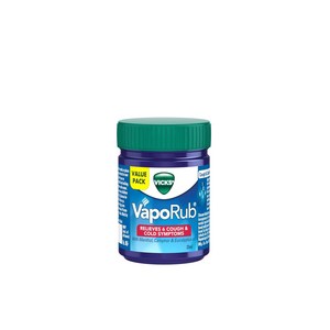 Vicks Vapoub 감기 기침 코 막힘 두통 몸살 근육 경직 및 호흡 곤란 완화, 2개, 25g