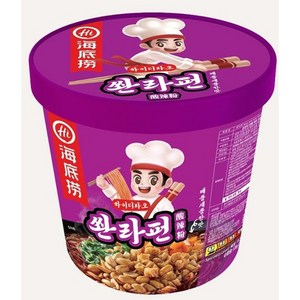 하이디라오 쏸라펀 누들컵 128g, 12개