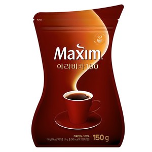 맥심 아라비카 100 원두 커피, 150g, 1개입, 1개