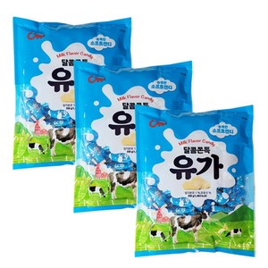 청우식품 유가 캔디, 350g, 3개