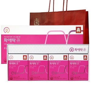 정관장 화애락 큐 500mg x 112정 쇼핑백포함, 1박스, 112개