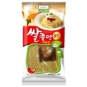 칠갑농산 쌀쫄면골드 + 비빔장, 600g, 1개