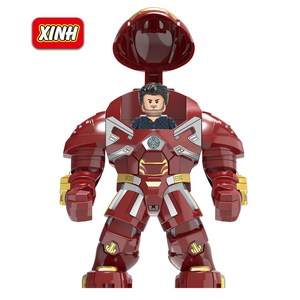 XINH 1158 헐크버스터 레고 호환 블럭 브루스배너, 365. 브루스헐크버스터