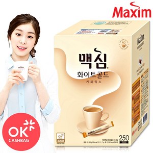 동서 맥심 커피 화이트골드 커피믹스 210T 250T 280T 400T, 11.7g, 1개, 250개입