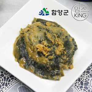 [함양군]지리산 해올림푸드 콩잎된장 장아찌 400g, 1개