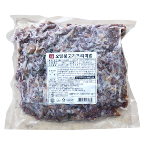 오뗄 불고기 프리미엄 500g 피자 파스타 토핑 무료아이스포장, 1개