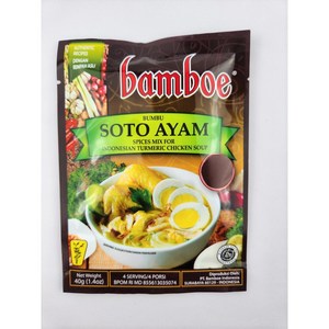 킹푸드 봄부 밤보에 소또아얌 40g King Food Bamboe SOTO AYAM, 1개