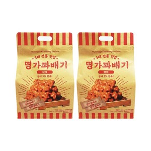 명가 꽈배기 참깨 개별포장 과자 간식 대용량, 2개, 500g