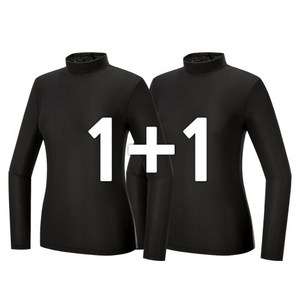 1+1 비침없는 냉감 원단 목폴라 티셔츠 R72 골프웨어 래쉬가드 비치웨어 스포츠 기능성 이너티 긴팔티셔츠
