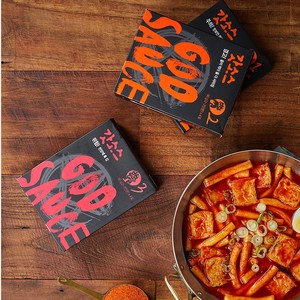 갓소스 매운맛 떡볶이 불닭 소스, 1박스, 240g