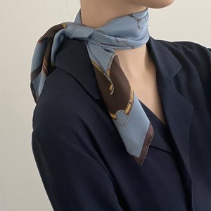 모브누아 국산 어텀모르스 쁘띠 사각 스카프