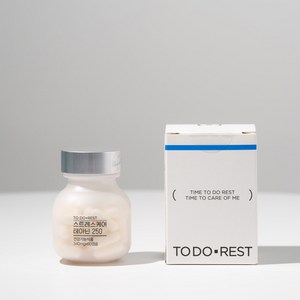 투두레스트 스트레스케어 테아닌 250mg, 4박스, 60정