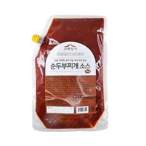 고추명가 순두부찌개소스 2kg, 1개