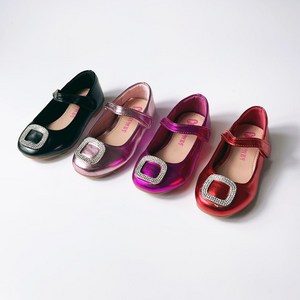 아이꼼므 초등학생 여아 아동 러블리 공주 신발 구두 폴미 플랫 160~230