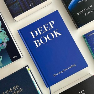 딥북 아웃풋 Q&A 독서록 독서노트 필사노트 독서기록장, 1권, 단품