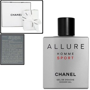 [선물포장+쇼핑백] 샤넬 알뤼르 옴므 스포츠 샤워젤 200ml, 1개
