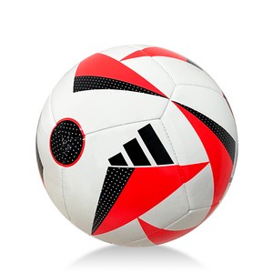 아디다스 유로24 클럽 축구공 IN9372 4호 5호, 화이트레드, 1개