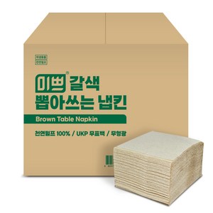 프리미엄 갈색 뽑아쓰는 냅킨 10000매 프리미엄 냅킨만매 무형광냅킨, 미쁘 갈색 뽑아쓰는 냅킨 만매, 10000개, 1개