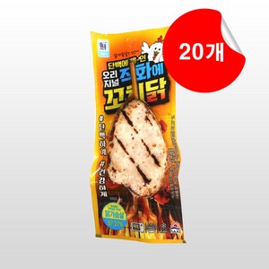 대림선 직화에 꼬치닭 (오리지널), 80g, 20개