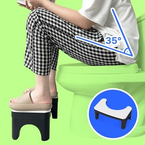 위트렌드 고퀄리티 화장실 쾌변 발판 발 받침대 변기 플라스틱, 2개, 혼합색상
