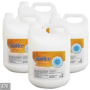 스타티스 대용량 린스겸용샴푸 4000ml x 4개 리필형샴푸, 1개