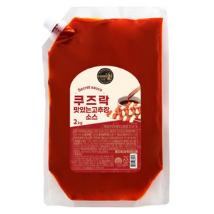 쿠즈락 맛있는 고추장 소스 파우치, 2kg, 1개