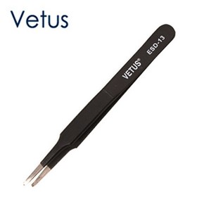 VETUS 핀셋 베투스ESD-13 120mm 비투스 속눈썹연장, 1개