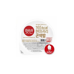 햇반 현미귀리곤약밥, 150g, 24개