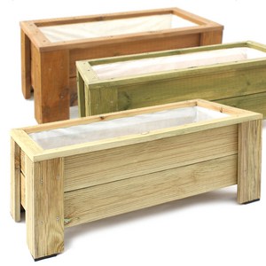 노드밴딕 800X400 나무 방부목 아파트 베란다 옥상 대형 화단 텃밭 화분, 노드밴딕 800 4단, 내츄럴