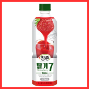 참존 딸기원액(PET) 835ml, 4개