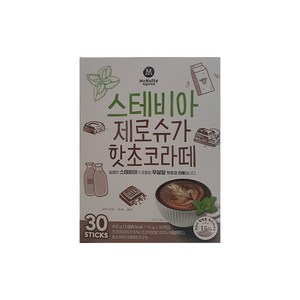 맥널티 스테비아 제로슈가 핫초코 라떼, 15g, 30개입, 1개