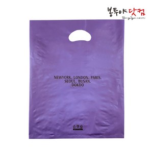 봉투야닷컴 LDPE 40호 (40x49cm) 50장 비닐쇼핑백, 펄보라