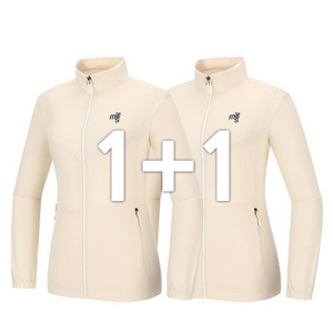 1+1 여자 봄 여름 메쉬 바람막이 RJ23 통기성 좋은 경량 자켓 점퍼 90~110