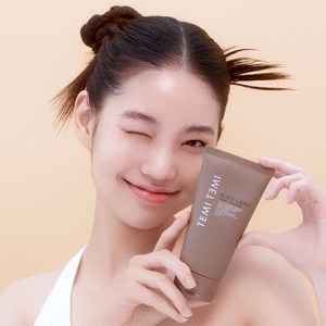 테미테미 모공클렌저 썬크림클렌징 좁쌀 블랙헤드 저자극 데일리 폼클렌저, 130g, 3개