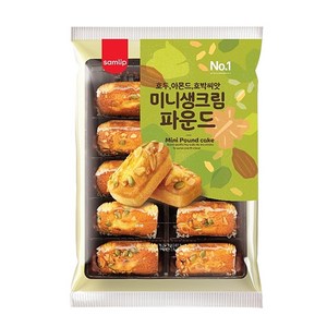 삼립 미니 생크림 파운드케익, 360g, 2개